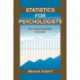 Statistics for Psychologists: An Intermediate Course