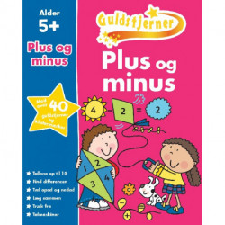 Guldstjerner - Plus og minus: Opgavehæfte