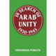 In Search of Arab Unity 1930-1945