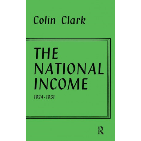 National Income 1924-1931