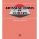 Japanese Firms in Europe: A Global Perspective