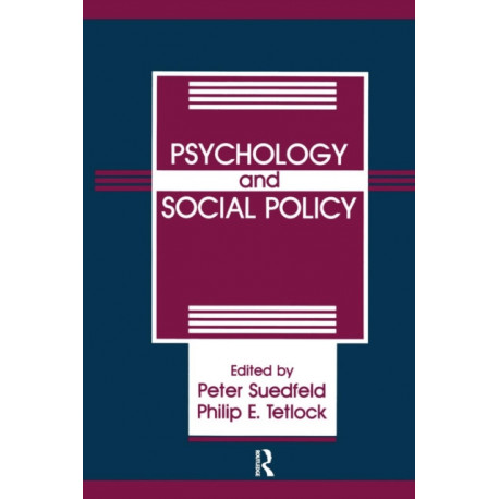 Psychology And Social Policy
