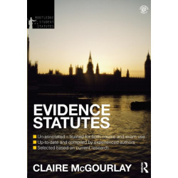 Evidence Statutes 2012-2013
