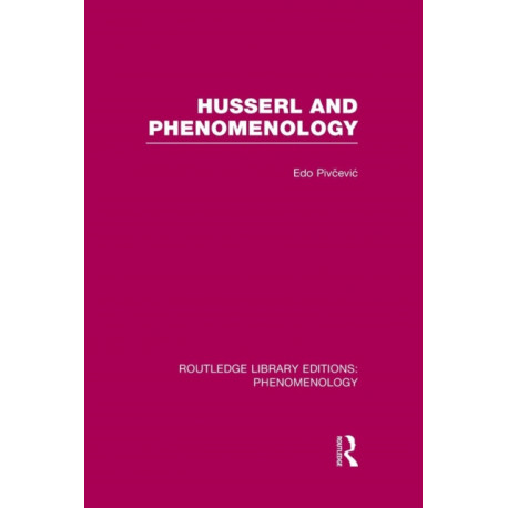 Husserl and Phenomenology
