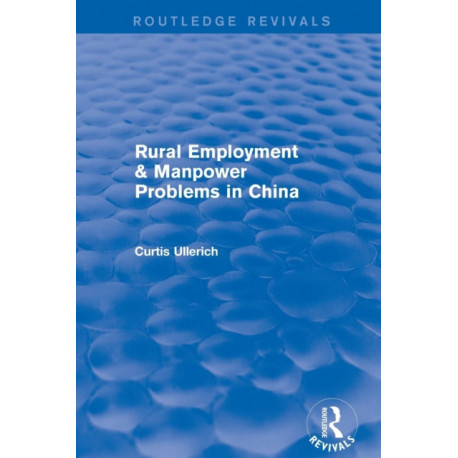 Rural Employment & manpower problems in China