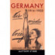 Germany, 1914-1933: Politics, Society and Culture