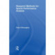 Research Methods for Sports Performance Analysis