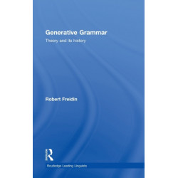 Generative Grammar: Theory and its History