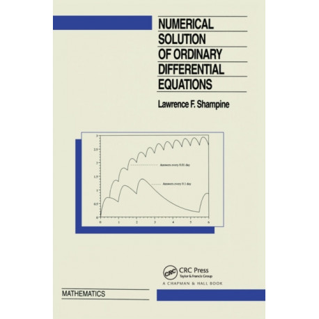 Numerical Solution of Ordinary Differential Equations