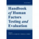 Handbook of Human Factors Testing and Evaluation