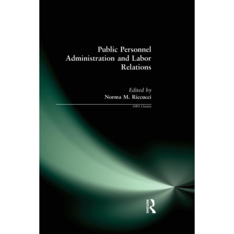 Public Personnel Administration and Labor Relations