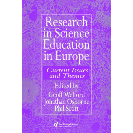 Research in science education in Europe