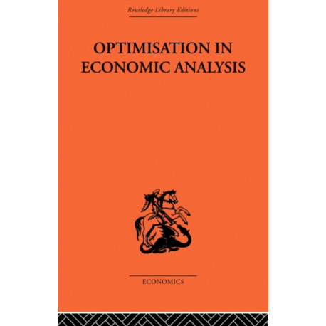 Optimisation in Economic Analysis