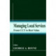 Managing Local Services: From CCT to Best Value
