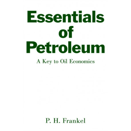 Essentials of Petroleum
