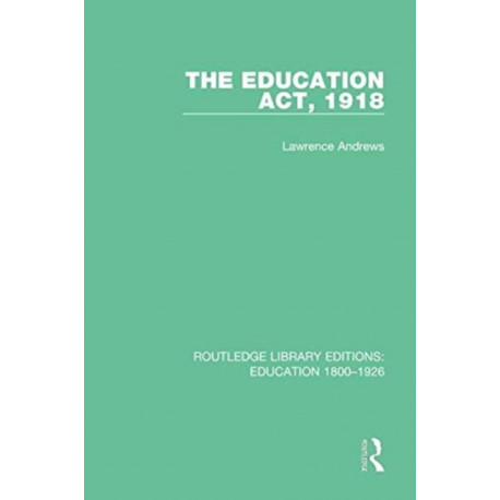 The Education Act, 1918