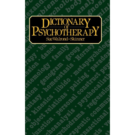 Dictionary of Psychotherapy