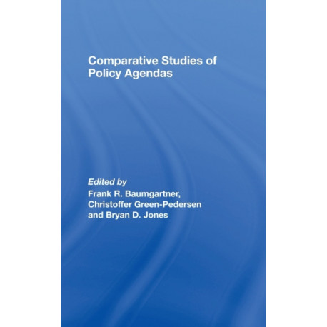 Comparative Studies of Policy Agendas
