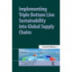 Implementing Triple Bottom Line Sustainability into Global Supply Chains