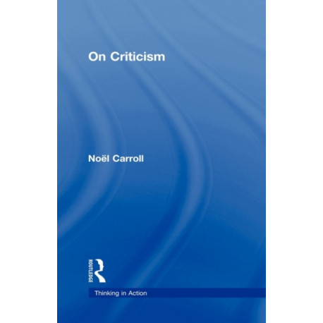 On Criticism