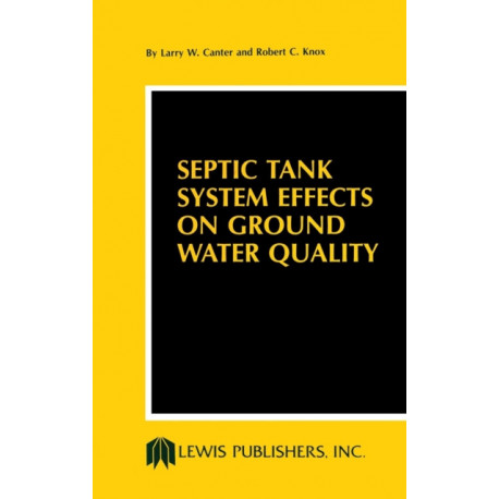 Septic Tank System Effects on Ground Water Quality