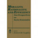 Morality, Rationality and Efficiency: New Perspectives on Socio-economics