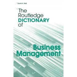 The Routledge Dictionary of Business Management