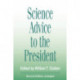Science Advice to the President