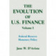The Evolution of US Finance: v. 1: Federal Reserve Monetary Policy, 1915-35: Federal Reserve Monetary Policy: 1915-1935