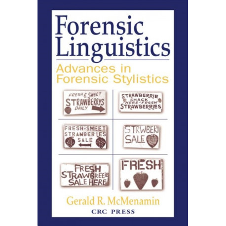 Forensic Linguistics: Advances in Forensic Stylistics
