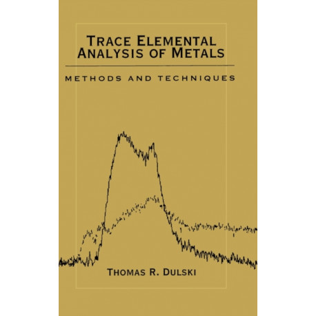 Trace Elemental Analysis of Metals: Methods and Techniques