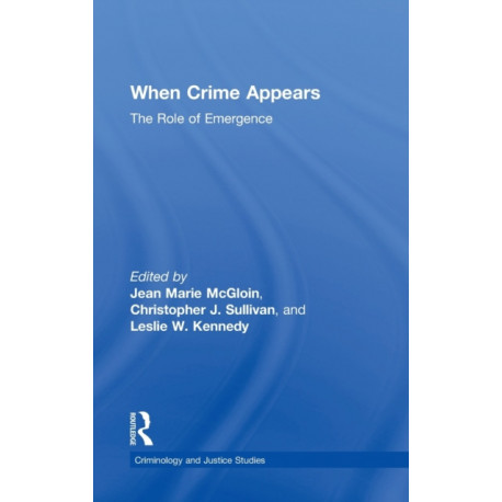 When Crime Appears: The Role of Emergence