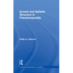 Accent & Syllable Structure in Passamaquoddy