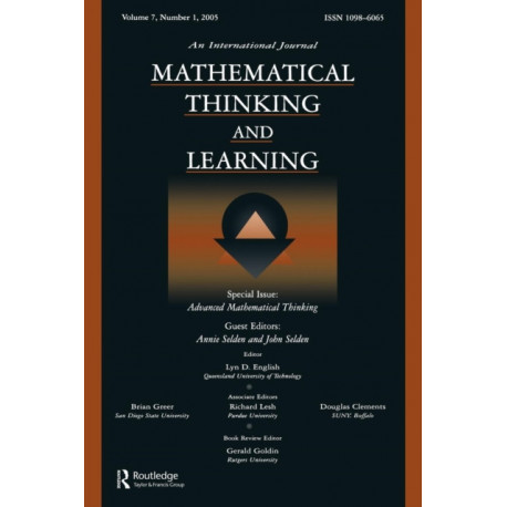 Advanced Mathematical Thinking: A Special Issue of Mathematical Thinking and Learning
