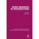 Doing Research in Organizations (RLE: Organizations)
