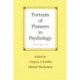 Portraits of Pioneers in Psychology: Volume IV