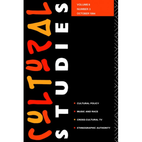 Cultural Studies: Volume 8, Issue 3