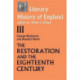 The Literary History of England: Vol 3: The Restoration and Eighteenth Century (1660-1789)