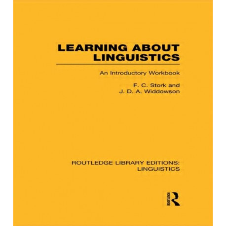 Learning about Linguistics