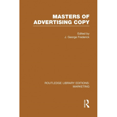 Masters of Advertising Copy (RLE Marketing)