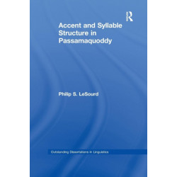 Accent & Syllable Structure in Passamaquoddy