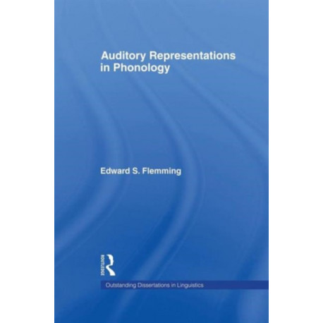 Auditory Representations in Phonology