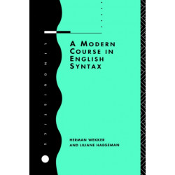 A Modern Course in English Syntax
