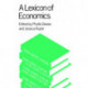 A Lexicon of Economics