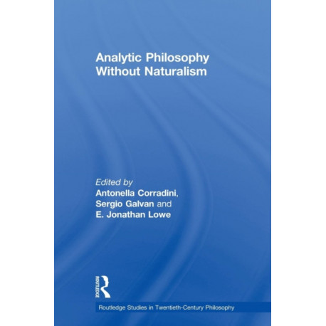 Analytic Philosophy Without Naturalism