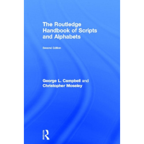 The Routledge Handbook of Scripts and Alphabets