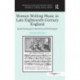 Women Writing Music in Late Eighteenth-Century England: Social Harmony in Literature and Performance