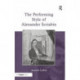 The Performing Style of Alexander Scriabin