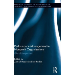 Performance Management in Nonprofit Organizations: Global Perspectives