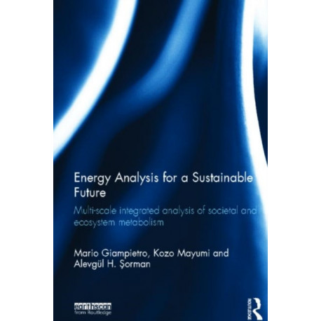 Energy Analysis for a Sustainable Future: Multi-Scale Integrated Analysis of Societal and Ecosystem Metabolism